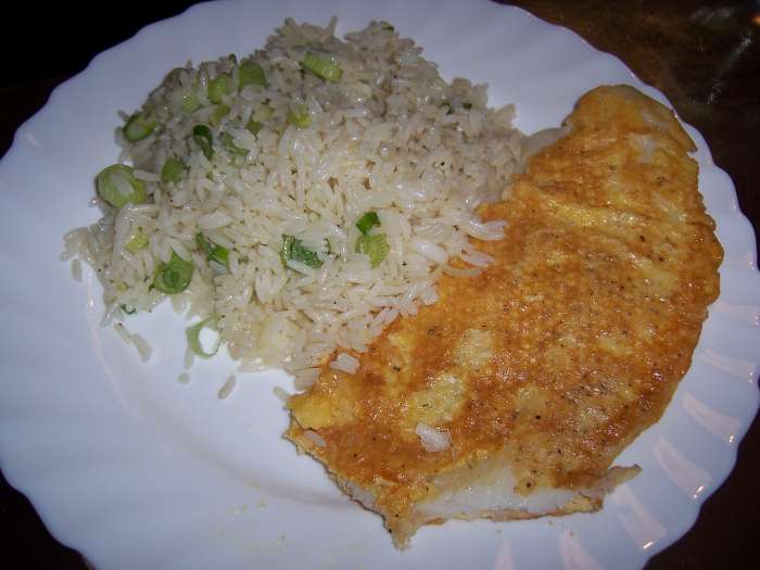 pangasius fisch mit reis