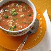 abc-tomatensuppe mit brokkoli
